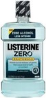 Listerine Mouthwash Zero Alcohol Cool Mint Less Intense Taste 50 7 Fl Oz 6 Pack