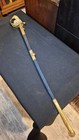 Imperial German Or Weimar Navy Sword With Etched Blade And Deluxe Scabbard