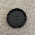 Genuine Minolta 49mm Push On Front Lens Cap   2738 