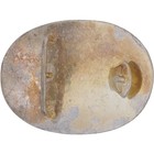 New Silver P Texas Ft Worth Dallas Austin Trophy Cowboy Western Vtg Belt Buckle