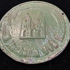 Vintage Vvb Mechanik Dresden 4  Metal Plaque - East Germany Ddr  Industrial Sign