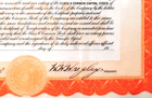      Wrigley Pharmaceutical 1926 Stock Certificate 10 Shares   W w  Wrigley Signed