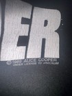 Alice Cooper Trash Europe 1990 Tour Black T-shirt Brockum Licensed Sz M
