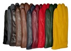 Women s Sheepskin Leather Braided Winter Gloves W  Genuine Rabbit Lining   r102 
