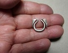 Vintage Taidam Ear Weight_tribal Silver_southeast Asia_cute   Unusual_260902