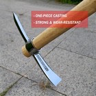Pickaxe Garden Hoe Pick Axes For Digging Weeding Mattock Hoe 16-inch Ice Axe    