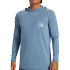 Quiksilver Dna Hooded Surf Tee - Men s - Xx-large   Blue Shadow  bkq0 