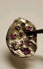 4 9 Grams 925 Sterling Silver Pendant Lot Of Opal Pendant And Ruby Pendant 