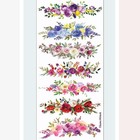 Violette Stickers Floral Spreads Sticker Sheet Botanical Flower Scrapbook Craft