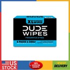 Dude Wipes Flushable Xl Wet Wipes Unscented 48 Count 6 Pack