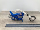 Vintage Evel Knievel Stunt Chopper Cycle Bike Long Handlebars Blue 1970s Toy