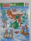 Vintage 1993 Rudolph The Red Nosed Reindeer Frame Tray Puzzle Golden 