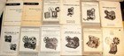 32 Vintage Original Kodak 8mm   16mm Movie Projector Service   Parts Manuals Lot