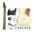 Relic Diy Guitar Kit Tl Style Alder Body Roast Maple Neck Fingerboard S-s Cream