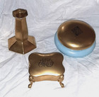 Antique Limoge Dresser Set Tressemann Vogt La Seynie Pp France Vanity Trinket Me