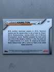 2020 Topps Chrome Sapphire Formula 1  197 Lewis Hamilton - Mercedes Petronas F1