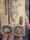   1864 Confederate States Of America  20 Dollars - Civil War Note