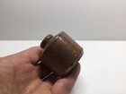 Antique Pork Pie Stoneware Inkwell 