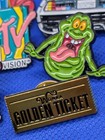 Pop Culture Enamel Pin Lot  Bttf mtv king Of The Hill  Golden Ticket And More 