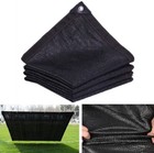 10x10ft 10x20 Ft Black Sun Shade Net Plants Outdoor Pergola Lawn Sun Shade Cloth