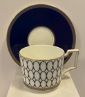 Wedgewood Renaissance Gold 5 Piece Bone China Place Setting Dish Set New Mint