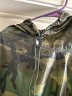 Usgi Wet Weather Poncho M81 Woodland Camo No Rips No Holes Vintage 2001 Trng Use