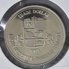 Canada 1980 Trade Dollar Token   Unc    l760