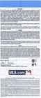 Chicago White Sox 2005 World Series Game 6 Phantom Ticket Stub