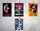 Friday The 13th Wall Collage Poster Prints Horror Movie - Jason Vorhees