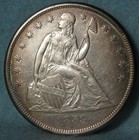 1859-o Seated Liberty Silver  1 Dollar High Grade Old Us Coin  529