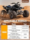 Front Upper   Lower A-arms Kit For Yamaha Yfz450 2004-2009 2012-2013  Atv-0405