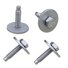 Engine Splash Guard Bolt - 4 Pcs Kit For Chrysler   6508332aa - Heavy Duty