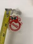 Vintage Coca Cola Coke Promo Rubber Happy Holidays Nos 10pc Keychain Lot