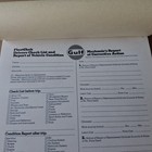 Vintage Pad Gulf Fleetchek Drivers Check List   Mechanic s Action Report Forms