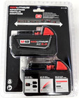  2  New In Pack Genuine Milwaukee M18 48-11-1850 5 0 Ah Batteries 18v 48-11-1852