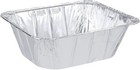 Half Size Extra Deep Aluminum Pan With Aluminum Lids L 12 2 3x W 10 1 3x D 4 1 8
