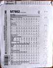 Mccalls Pattern 7862  Dresses  Misses Sizes  6 8 10 12  14  Uncut