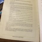 Singer 774 And 734 Instruction Owners Manual Booklet Sewing Machine 