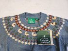 Little Green Radicals Little Ducks Fairisle Knitted Jumper Kids Organic Nwt