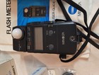    mint    Minolta Flash Meter Iv Light Meter W  View Finder 5   Flat Diffuser  more