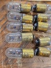 10 - Ge General Electric 1490 Miniature Vtg Lamp Light Bulbs Bayonet Base 3 2v