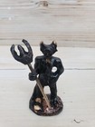 Satan Black 3 5  Satan   Diablo   Angel Negro  Devil   Evil   Statue Figurine