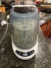 Baby Brezza Pro Electric Baby Bottle Sterilizer  Digital Display  White gray