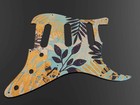 Us Fender Stratocaster Sss Guitar Strat Pickguard Custom Artwork Lacquer 