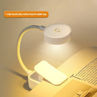 Flexible Rechargeable Led Book Light With 3 Light Modes Easy Clip Reading Lamp