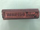 Rubber Stamp Special Delivery Post Office Mid Century Desk Wood Vintage 1950 Nos