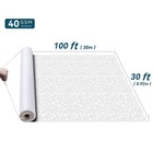 Wedding Aisle Runner 3x100 Ft  White Non-slip  Cuttable - Perfect