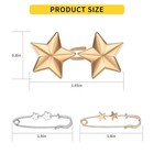12pcs Pant Waist Tightener  Jean Tightener For Waist Cincher Clip For Pants  
