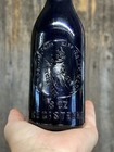     rare Antique Ephraim Provo Salem Ma Witch City Bottling Works 8oz Blue Bottle