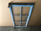 Vtg 19x36 English Tudor Steel Casement 6 Lite Glass Window Industrial 1483-25b
